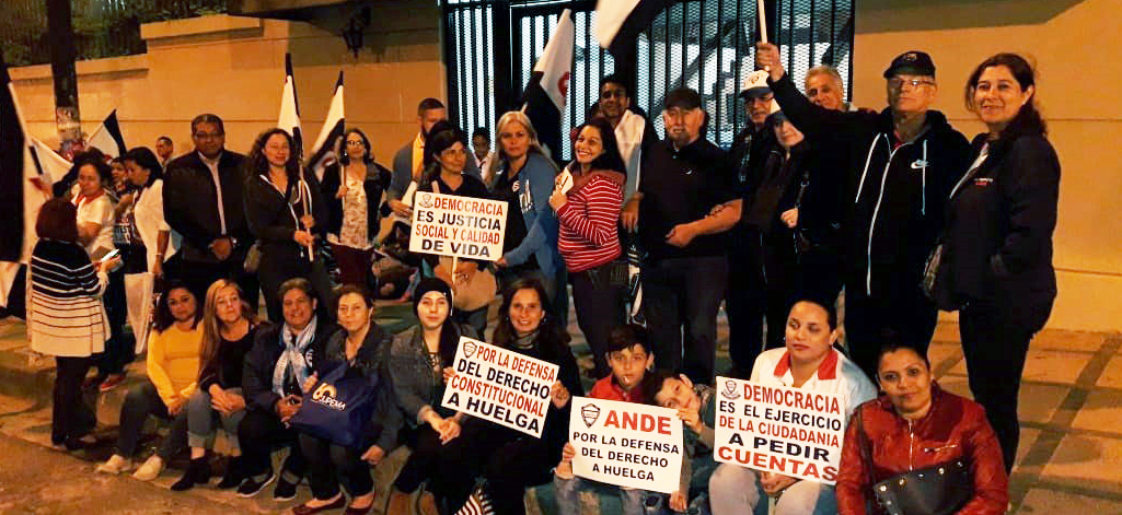Costa Rica: ANDE defiende el derecho constitucional a la huelga