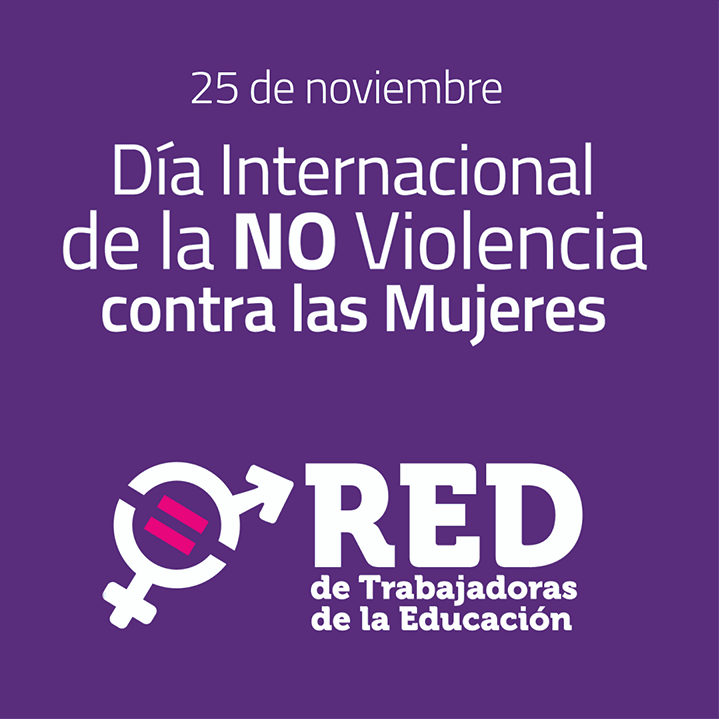 25 de noviembre – Día Internacional de la Eliminación de la Violencia contra la Mujer