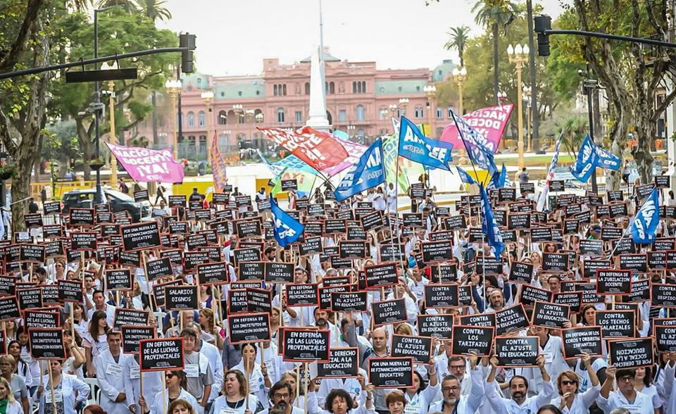 CTERA se moviliza por Paritaria Nacional Docente