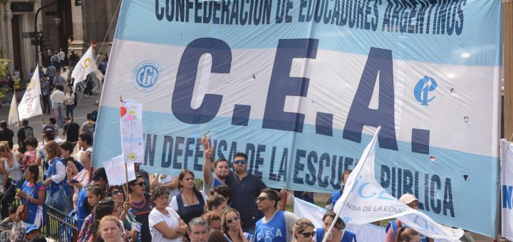 Confederación de Educadores Argentinos: “Ratificamos la necesidad y el derecho de discutir salarios en la Paritaria Nacional Docente” 