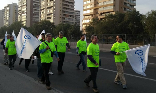 Marcha de la decencia por la educación pública con calidad
