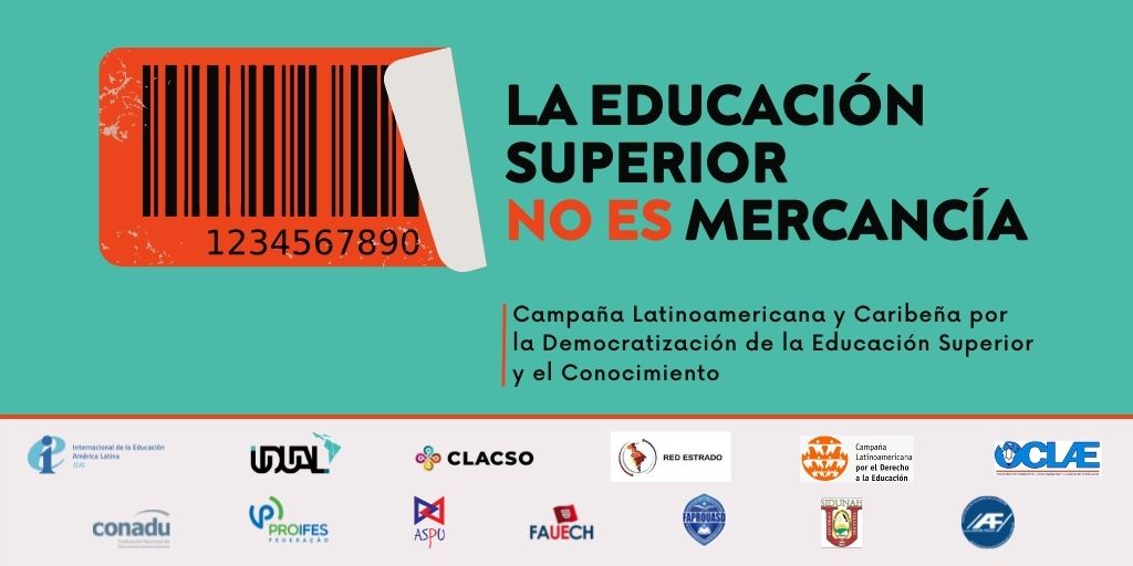 Organizaciones latinoamericanas recuerdan que educación superior “no es una mercancía” 