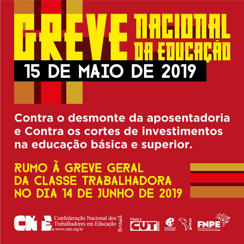 Brasil: Huelga Nacional de Educación rumbo a la huelga general de la clase trabajadora 