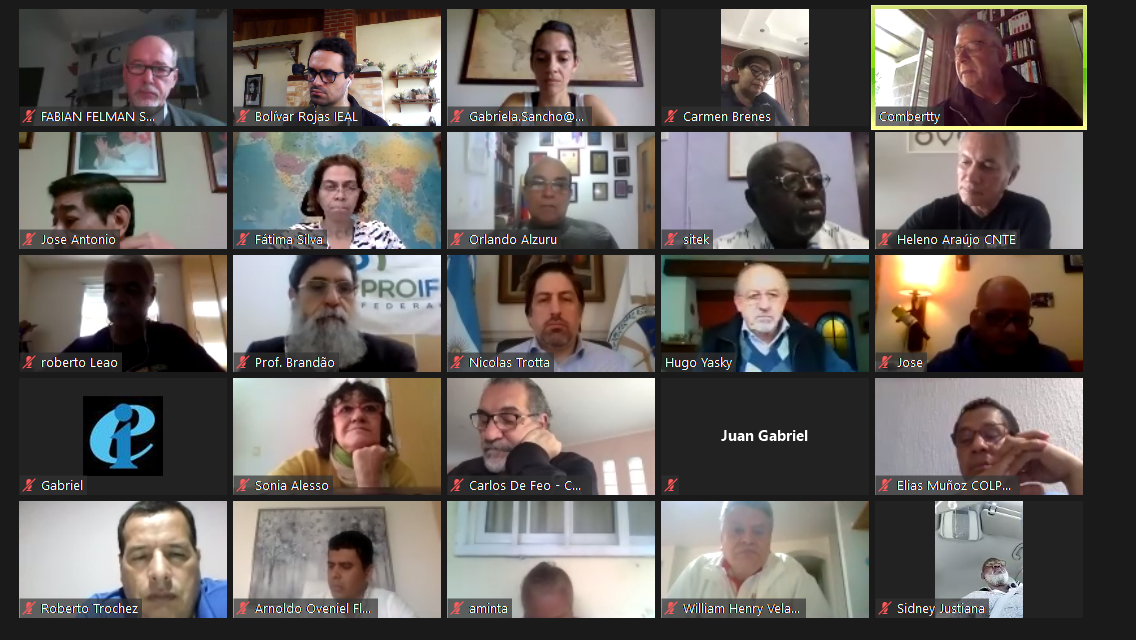 Afiliadas a la IEAL reflexionan sobre situación actual del sector educativo ante la pandemia  