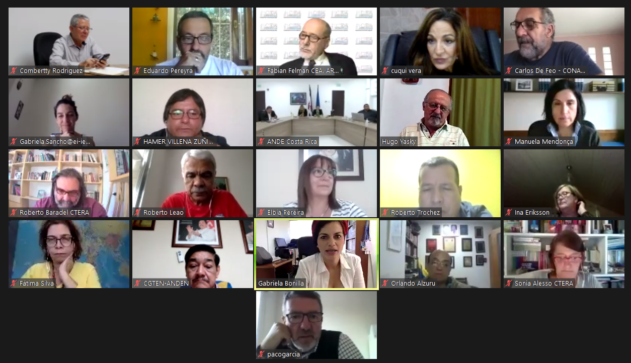 Comité Regional de la IEAL evalúa escenarios de regreso a clases en el contexto de pandemia 