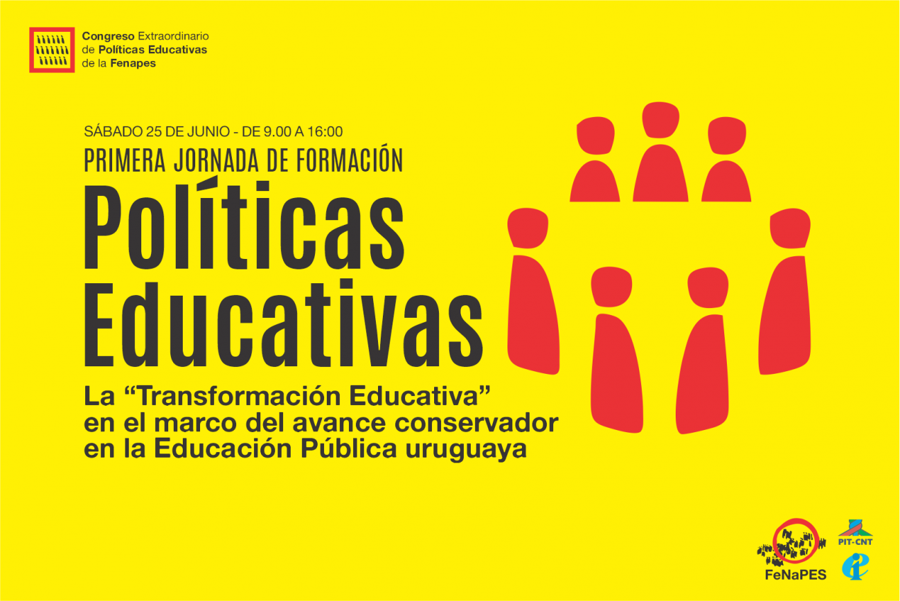 Uruguay: FENAPES organiza jornadas para formar a su afiliación sobre la "transformación educativa" impulsada por el gobierno  