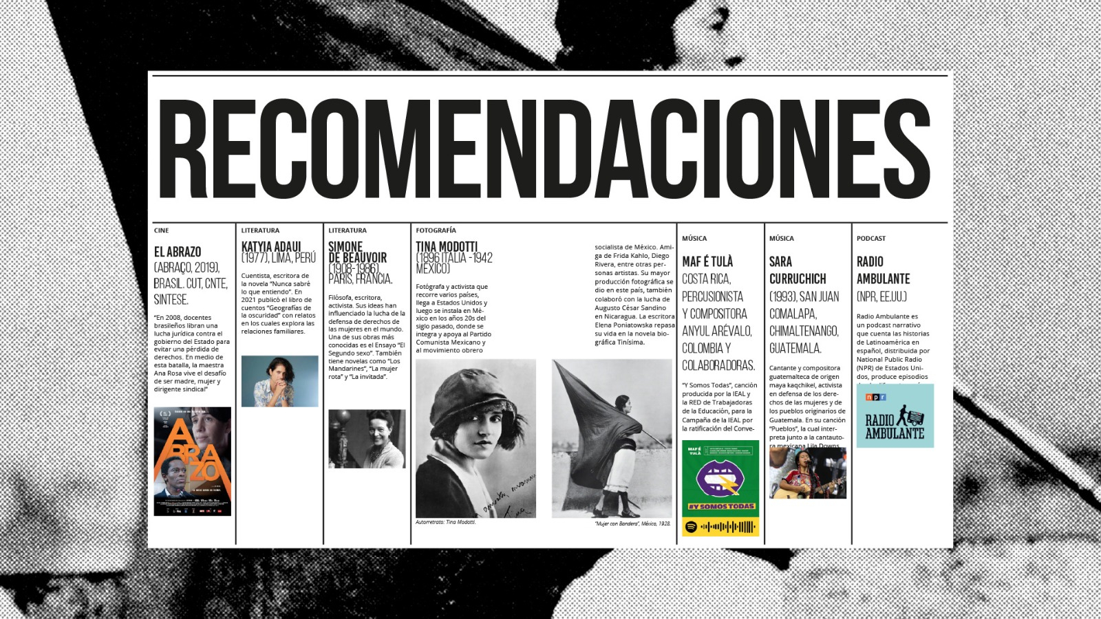 MIRADA CULTURAL | Recomendaciones RED Vol. 9