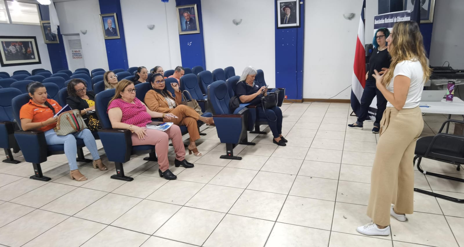 Costa Rica: ANDE y SEC participan en taller de vocerías e incidencia a favor del Convenio C190 de la OIT 