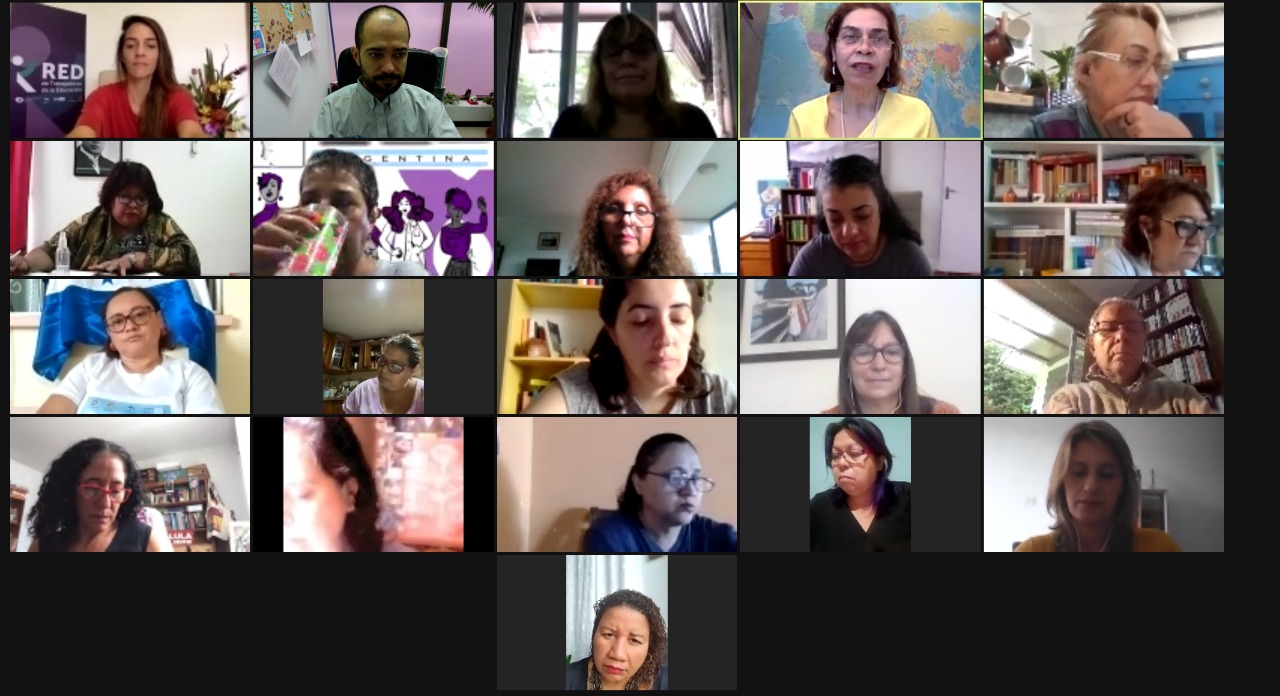 RED de Trabajadoras de la Educación analizó contexto regional