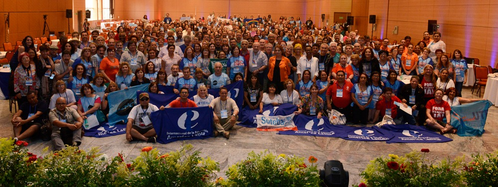 Termina IV Encuentro Pedagógico Latinoamericano: sindicatos renuevan compromisos de lucha