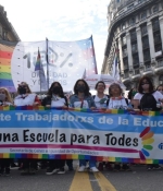 Participación de CTERA en la Marcha del Orgullo en Argentina