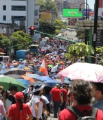 Marcha por la educación pública en Costa Rica