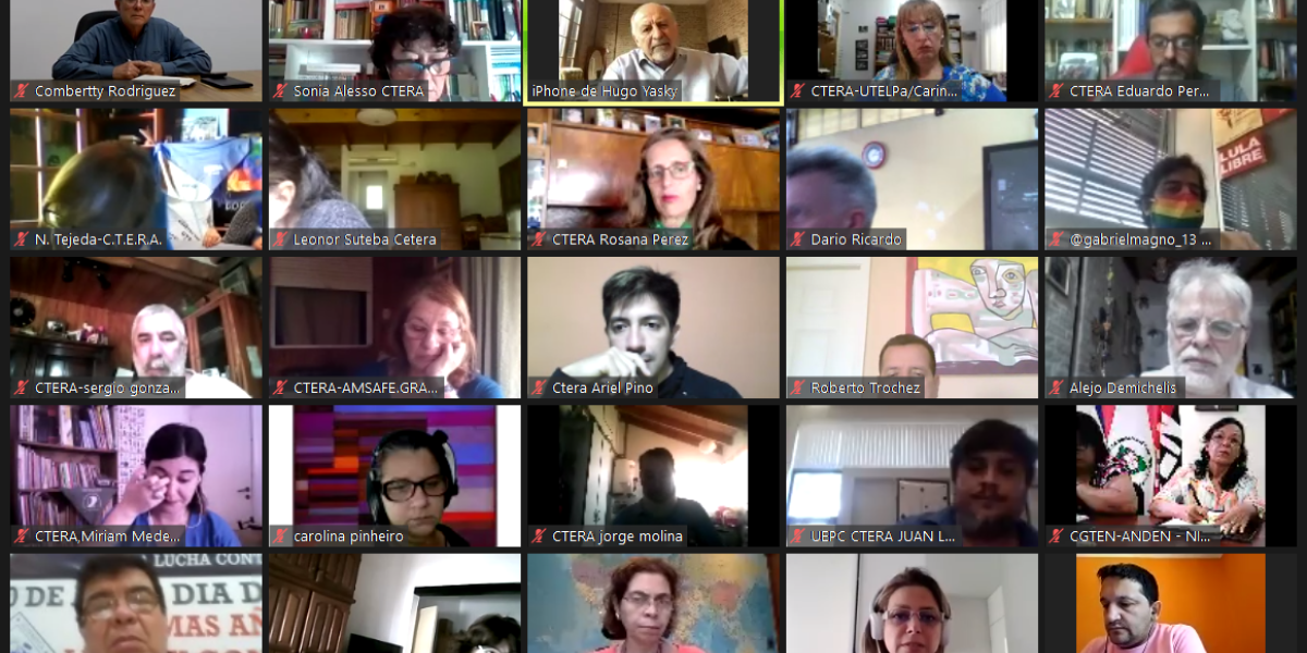 Encuentro virtual de cierre 2020