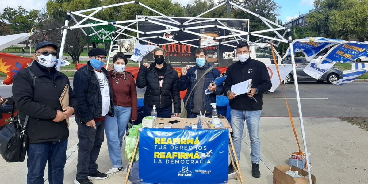 Recolección de firmas, Uruguay