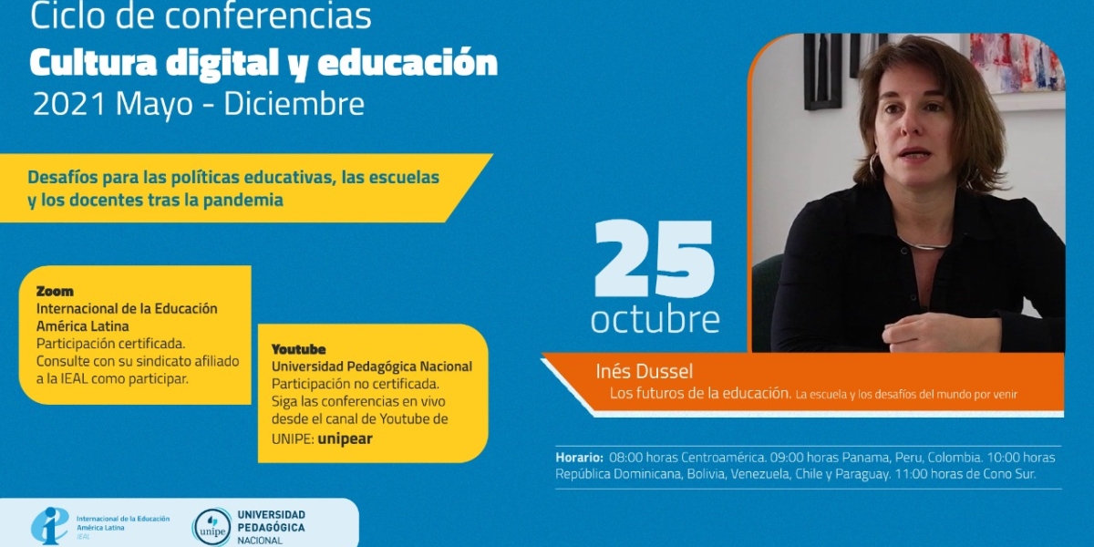 Conferencia IEAL-UNIPE Inés Dussel